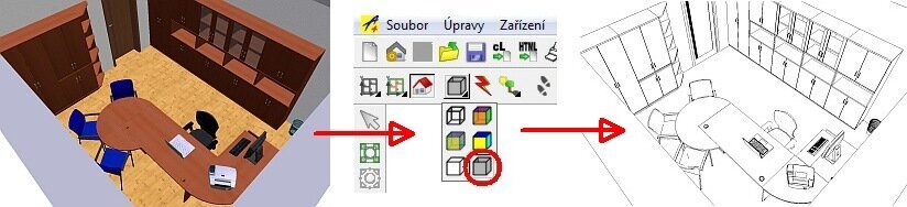Výstupy v čarovém zobrazení Výstupy v čarovém zobrazení