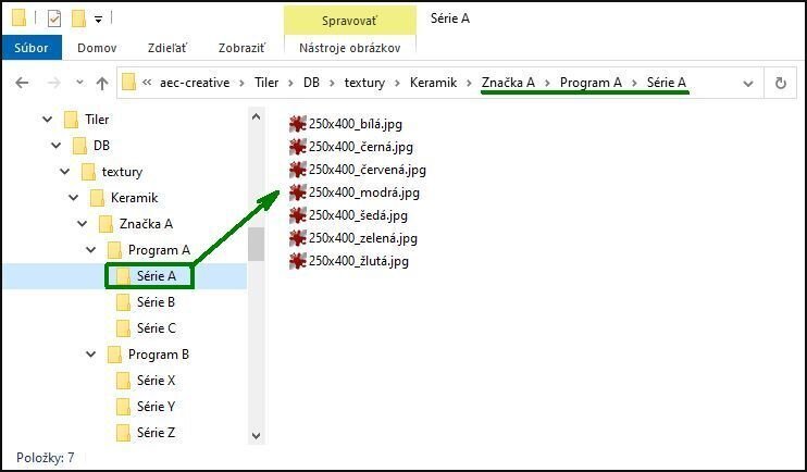 Tiler – Vytvoření nové databáze dlaždic Tiler – Vytvoření nové databáze dlaždic