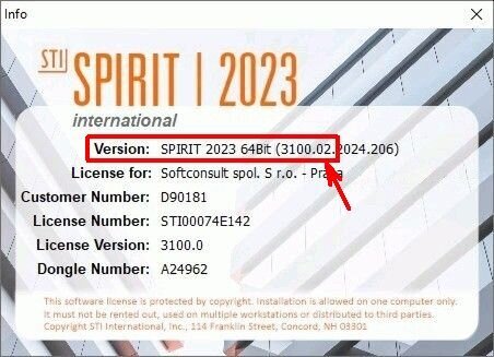 SPIRIT 2023.04 CZ - update SPIRIT 2023.04 CZ – update