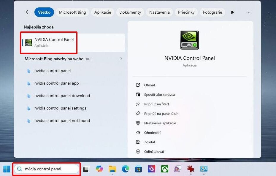 Nastavení grafické karty NVIDIA pro ArCon Nastavení grafické karty NVIDIA pro ArCon